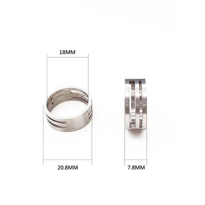 Jump Ring Opener Tool - 17/18/19mm Finger Ring Opening & Closing Tool for DIY Jewelry Making