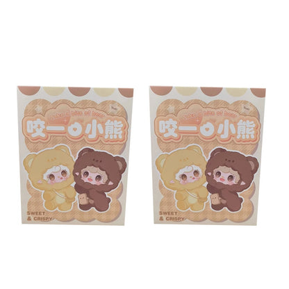 Yooki 4th Gen Blind Box – Take A Bit Small Bear Plush Toy Keychain Backpack Pendant Mystery Gift