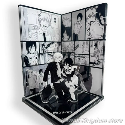Denji & Reze Acrylic Standee - Anime Desktop Display Ornament and Collectible Gift