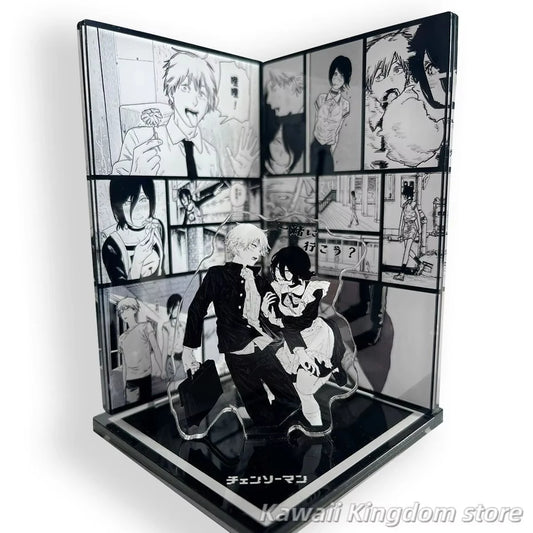 Denji & Reze Acrylic Standee - Anime Desktop Display Ornament and Collectible Gift