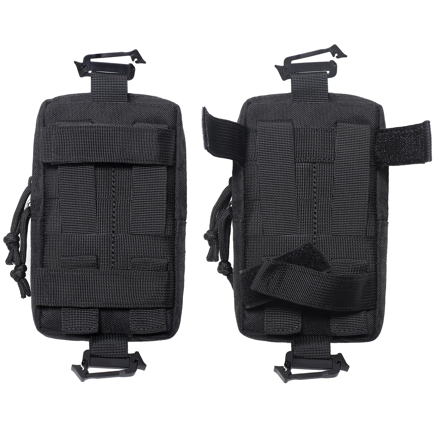 Molle Tactical Backpack Strap Bag Phone Holder | Outdoor Sport Running Emergency Accessories | Military Hunting EDC Tool Waist Pouch