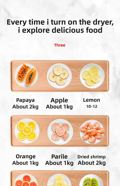 Beef Jerky & Fruit Dehydrator – Air Drying Machine for Snacks, Fruits, Vegetables & Pet Treats