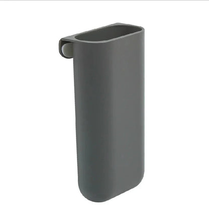 Clip-On Pen Holder Desk Organizer - Adhesive PP Plastic Pencil Storage Container Set