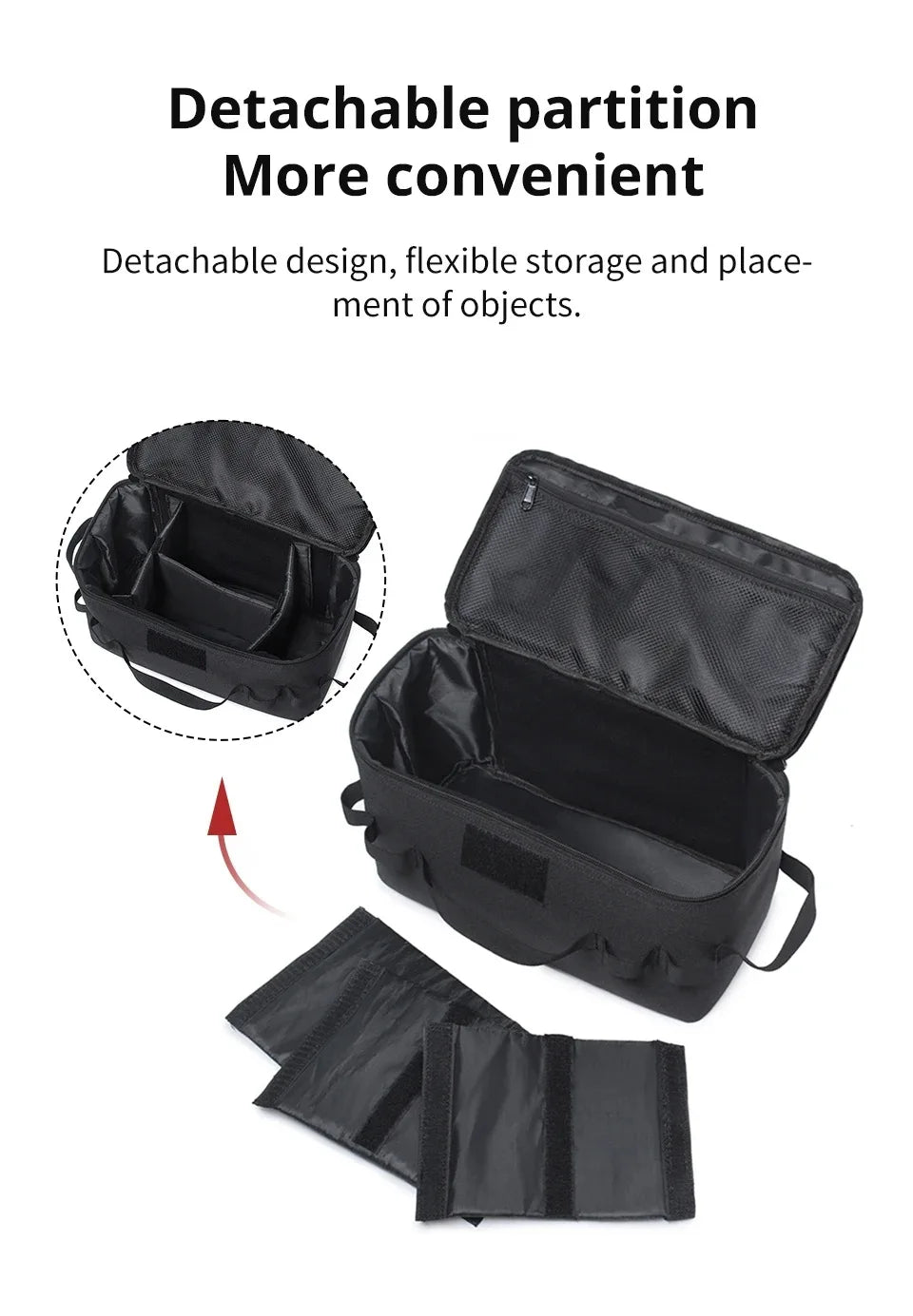 Outdoor Camping Gas Tank & Tool Storage Bag – Large Capacity Bag for Gas Canister, Ground Nails, and Cookware