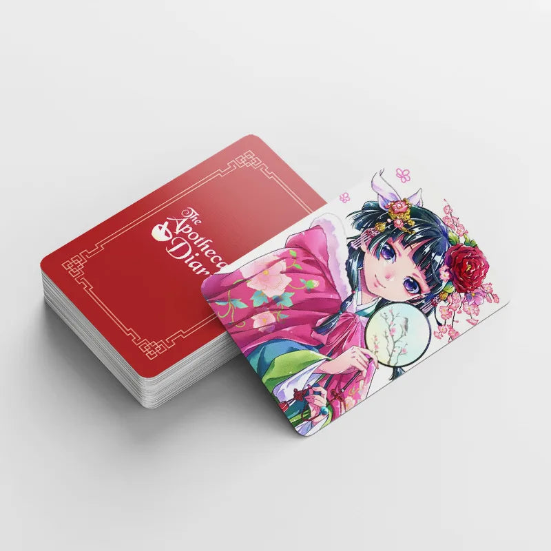 The Apothecary Diaries Anime Stickers & Photo Cards – 92-Piece Double-Sided Color Printed LOMO Collectible Card Set & Gift