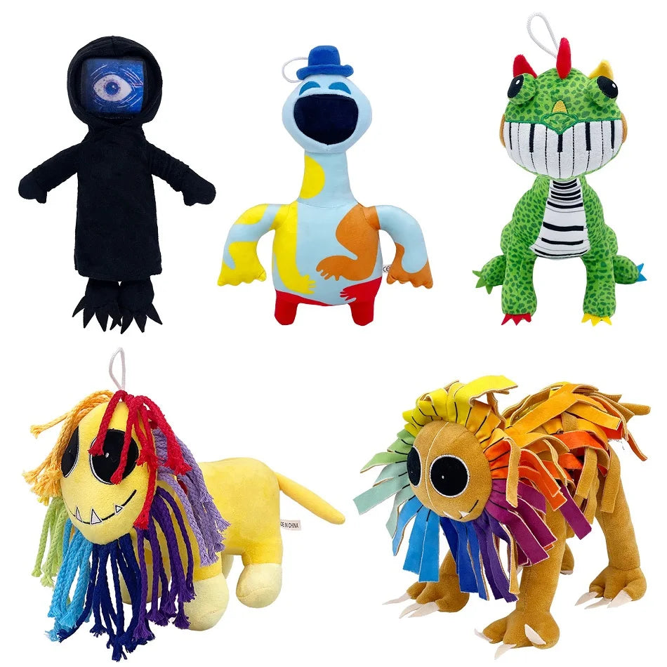 30cm Poppy Pianosaurus Plush Toy — Cartoon Nightmare Game Yarnabys Lion Huggy Wuggy Soft Stuffed Pillow Doll for Kids