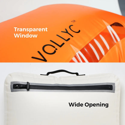 FLEXTAIL x VOLLYC EZYPACK 25L Vacuum Storage Bag — 85% Compression, Waterproof & Tear-Resistant Nylon for Travel & Camping