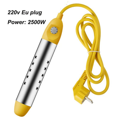 Portable Pool Water Heater - Fast Heating Immersion Boiler with Automatic Power-Off, 1500W/2500W