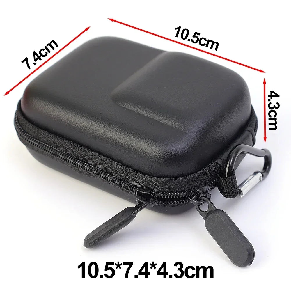 GoPro Hero 8–12 Mini Storage Bag – Waterproof Protective Case for Sport Cameras, Anti-Lost Video Accessories