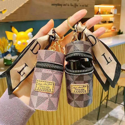 European American Style Mini Coin Purse: Fashionable Lipstick Pack Handbag Pendant for Keys, Earphones - Presbyopic Small Bag