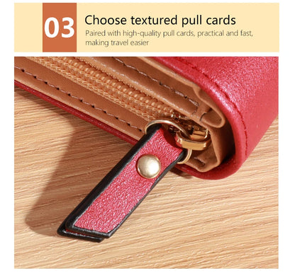 Women’s Long PU Leather Wallet – Gold Hollow Leaf Design Clutch Purse with Coin Pocket & Card Holders