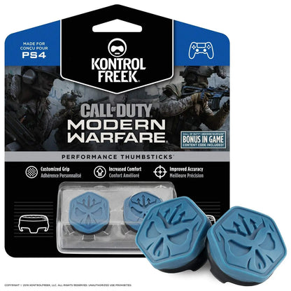 2PCS Performance Thumb Grip Caps — Silicone Analog Stick Covers for PS4 & PS5 Controllers