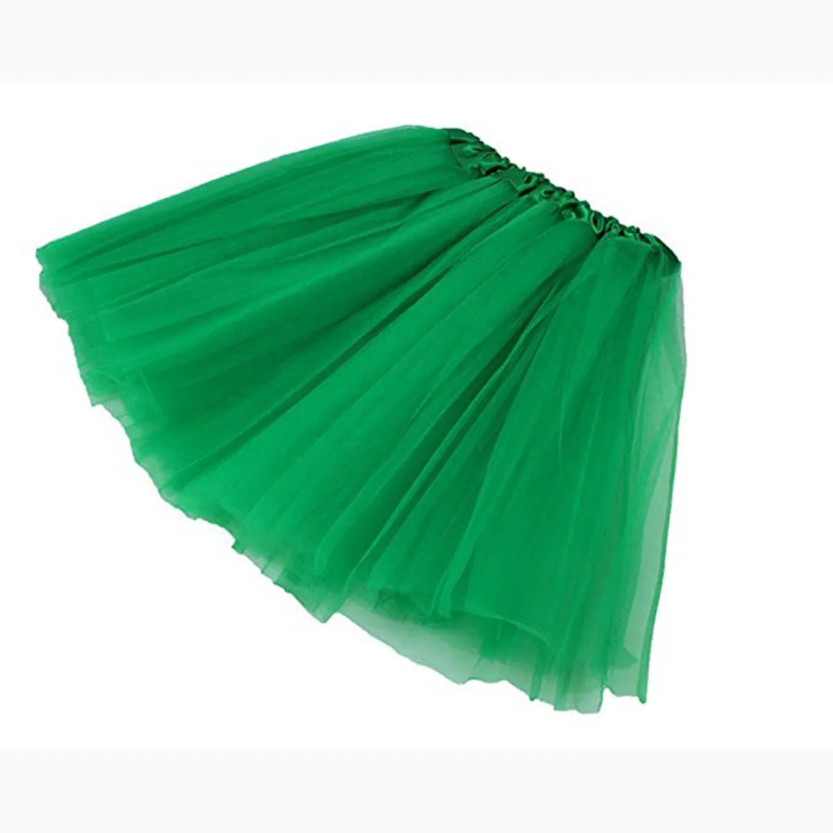 St. Patrick's Day Costume Set - Sequin Bow Headband, Green Tutu & Shamrock Thigh-Highs