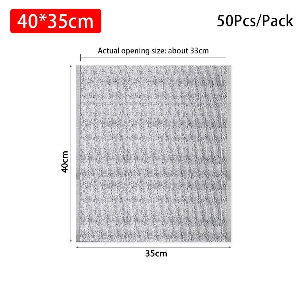 Aluminum Foil Insulated Cooler Bag – Folding Thermal Food & Drink Carrier for Picnic, Delivery & Portable Storage