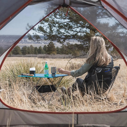 WESTTUNE Ultralight Camping Chair - 780g Aluminum Alloy Mesh Chair for Hiking, Backpacking & Travel