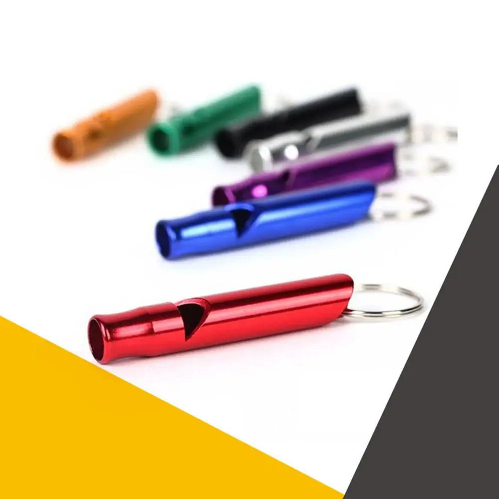 Outdoor Survival Whistle Keychain – High Decibel Portable Emergency Camping & Rescue Tool