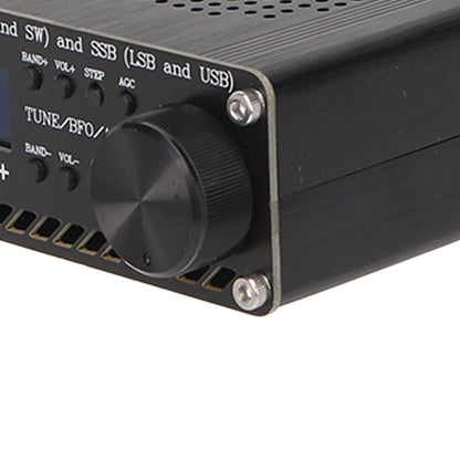 Portable ATS 20+ World Band Digital Radio Receiver – Easy to Read, Lightweight, Professional for Home & Outdoor Camping