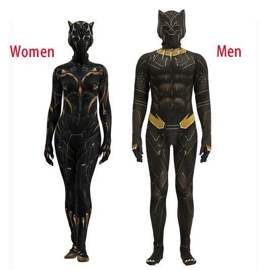 Black Panther 2 Wakanda Forever Shuri Cosplay Costume – Superhero Jumpsuit Bodysuit for Women, Men & Kids, Carnival Outfit