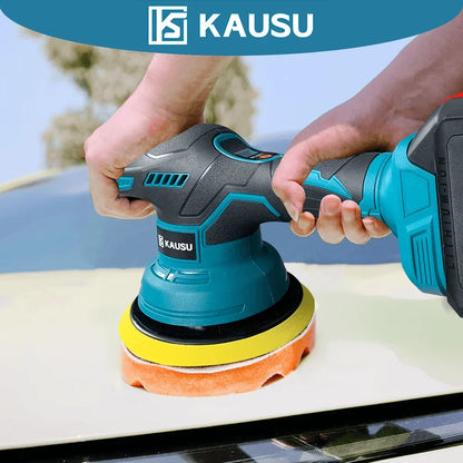 Cordless Electric Car Polisher with Digital Display – Automotive Waxing & Rotary Polishing Tool for Makita 18V Battery (Tool Only, No Battery)