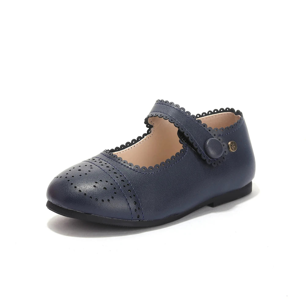 Kids Leather Shoes - Soft Mary Jane & Oxford Flats for Baby Girls and Boys, Princess & Dress Style
