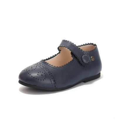 Kids Leather Shoes - Soft Mary Jane & Oxford Flats for Baby Girls and Boys, Princess & Dress Style