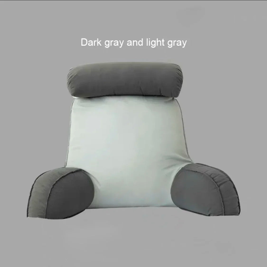 Triangular Headboard Wedge Pillow – Large Reading Backrest Support Cushion for Bed Sleeping & Positioning Comfort Bolster