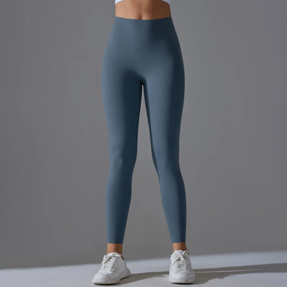 High Waist Yoga Leggings – Tummy Control, Squat-Proof Slimming Booty Pants for Running, Cycling, and Gym Workouts