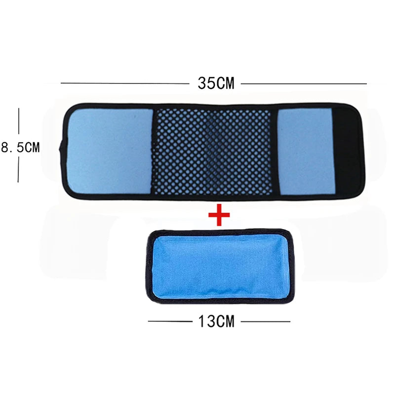 Small Reusable Gel Ice Pack — Cold Therapy Wrap for Hand, Wrist, Elbow & Foot Pain Relief