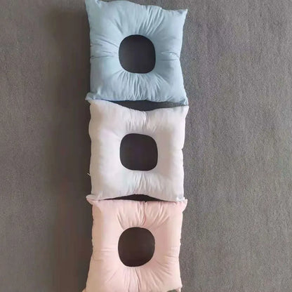 Face Down Massage Pillow Cushion - U Shape SPA Neck Rest with Washable Soft Cotton Pad for Comfort
