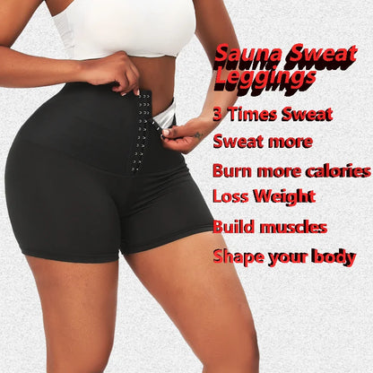 YBFDO Sweat Sauna Pants – Women's Body Shaper Slimming Shorts & Waist Trainer Hot Thermo Fitness Shapewear