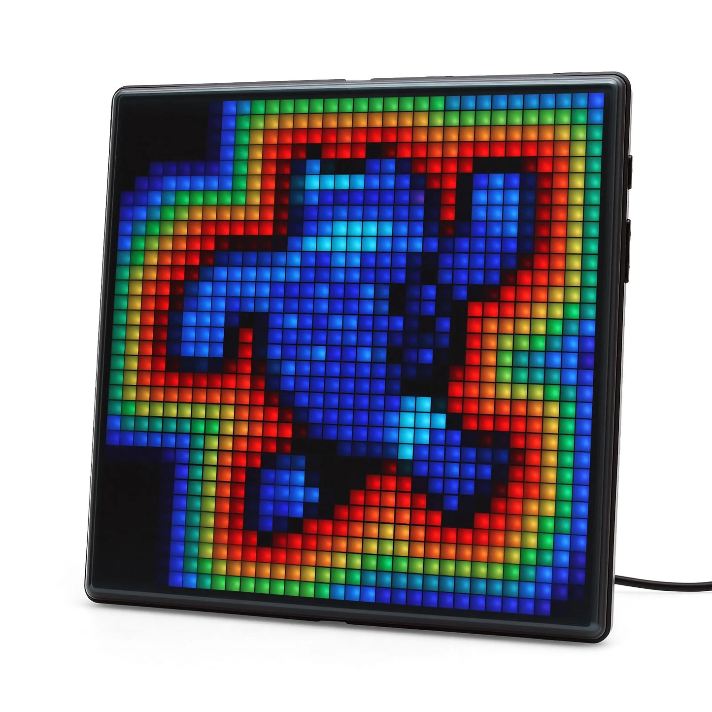 RGB LED Pixel Display Panel Lamp – 16x16 / 32x32 / 64x64 Programmable App Control Creative Art Screen Night Light for Anime & Gaming Room Decor