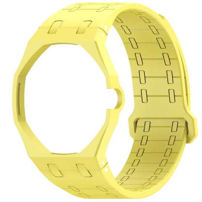 Magnetic Swatch x AP Royal Pop Watch Conversion Kit - Replacement Case and Strap for Pocket-to-Wristwatch Modification