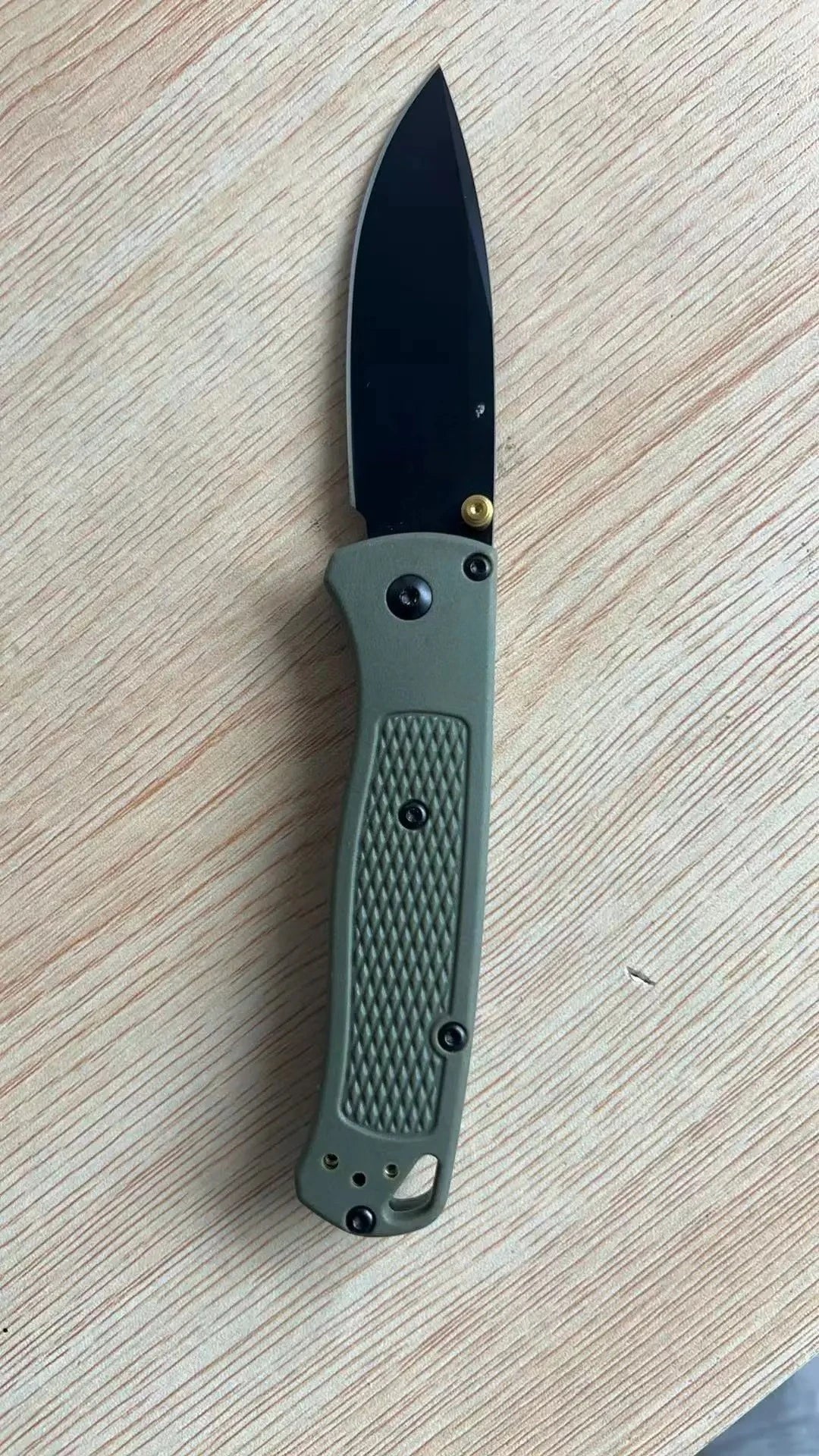 BM Bugout EDC Folding Pocket Knife – Black/White Blade Tactical Survival Knife for Outdoor, Rescue & Everyday Carry