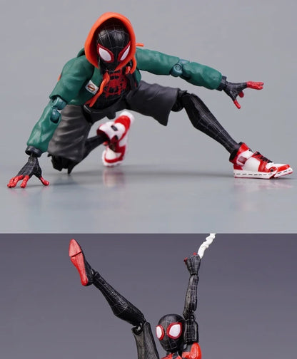 Miles Morales Spider-Man Action Figure — Into the Spider-Verse Collectible Toy for Kids Gift