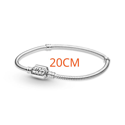 Fall New 925 Silver Plated MINISO Marvel Star Wars Rescuers Pendant Charm – Fits Original Pandora Bracelet, DIY Jewelry for Women