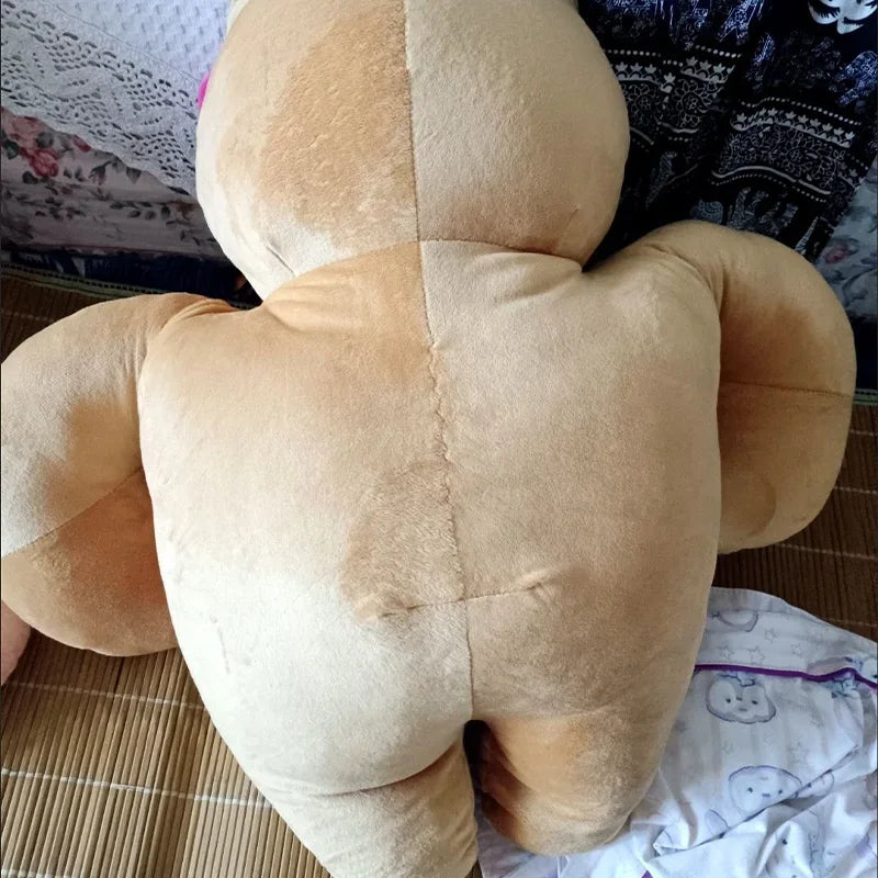 Sanrio Kawaii Hello Kitty Muscle Plush – Funny Chest Abdominal Boyfriend Pillow & Pom Pom Purin Doll, Christmas Gift