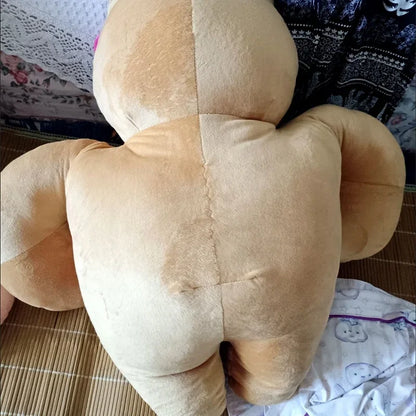 Sanrio Kawaii Hello Kitty Muscle Plush – Funny Chest Abdominal Boyfriend Pillow & Pom Pom Purin Doll, Christmas Gift