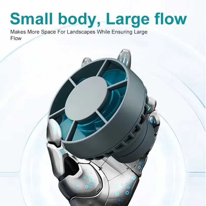 Jebao Jecod DLW Series Bluetooth Aquarium Wave Pump – 2024 Smart Mute DC Water Pump for Saltwater Fish Tanks