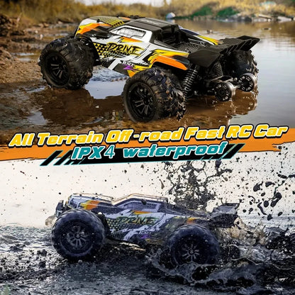 4WD Remote Control Car – Off-Road 4x4 RC High-Speed Buggy Truck, Brushless 50/80KM/H Drift Racing Toy for Kids & Adults