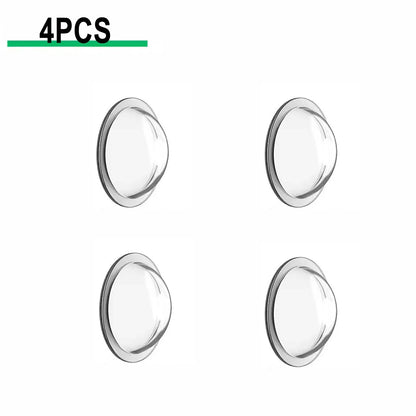 2/4-Piece Car Camera Lens Protectors - 360° Panoramic HD Reversing Camera Scratch-Resistant Covers