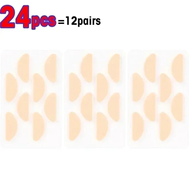 Self-Adhesive Eyeglasses Nose Pads – Soft EVA Foam Anti-Slip Reusable Mini Oval Glasses Comfort Pads Accessories Kit