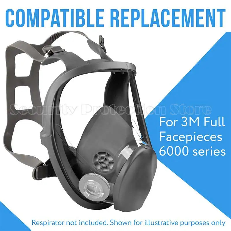 6897 Replacement Headband Strap for 3M 6700/6800/6900 Respirator Mask – Durable Rubber