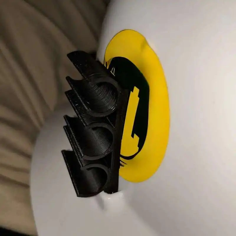 Work Helmet Marker Storage Clip - Hard Hat Pen Holder for Construction & Jobsite Writing Tools