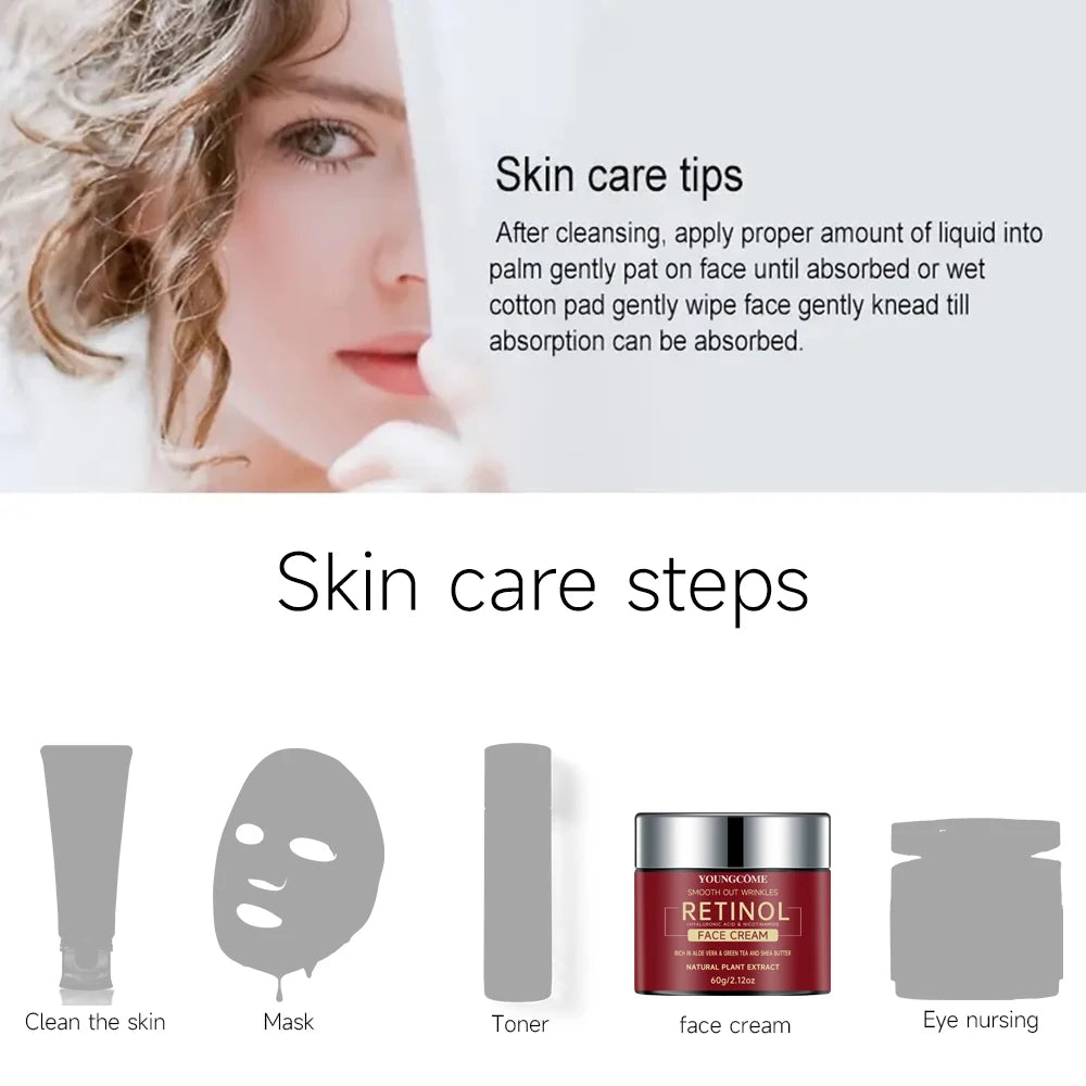 Retinol Lifting & Firming Cream – Repairing, Moisturizing & Anti-Aging Skin Care for a Brightened Complexion