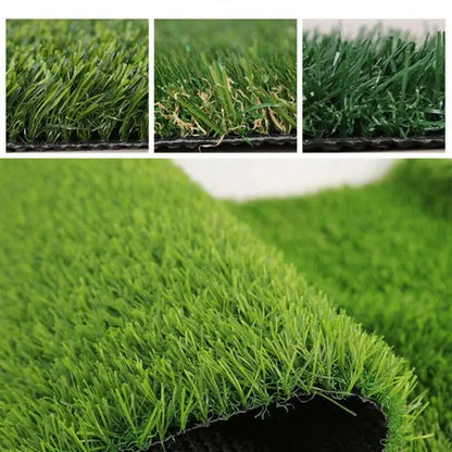 50×50/50×100cm Artificial Grass Mat - Thick Square Lawn Carpet for DIY Model Scenes & Railway Layouts