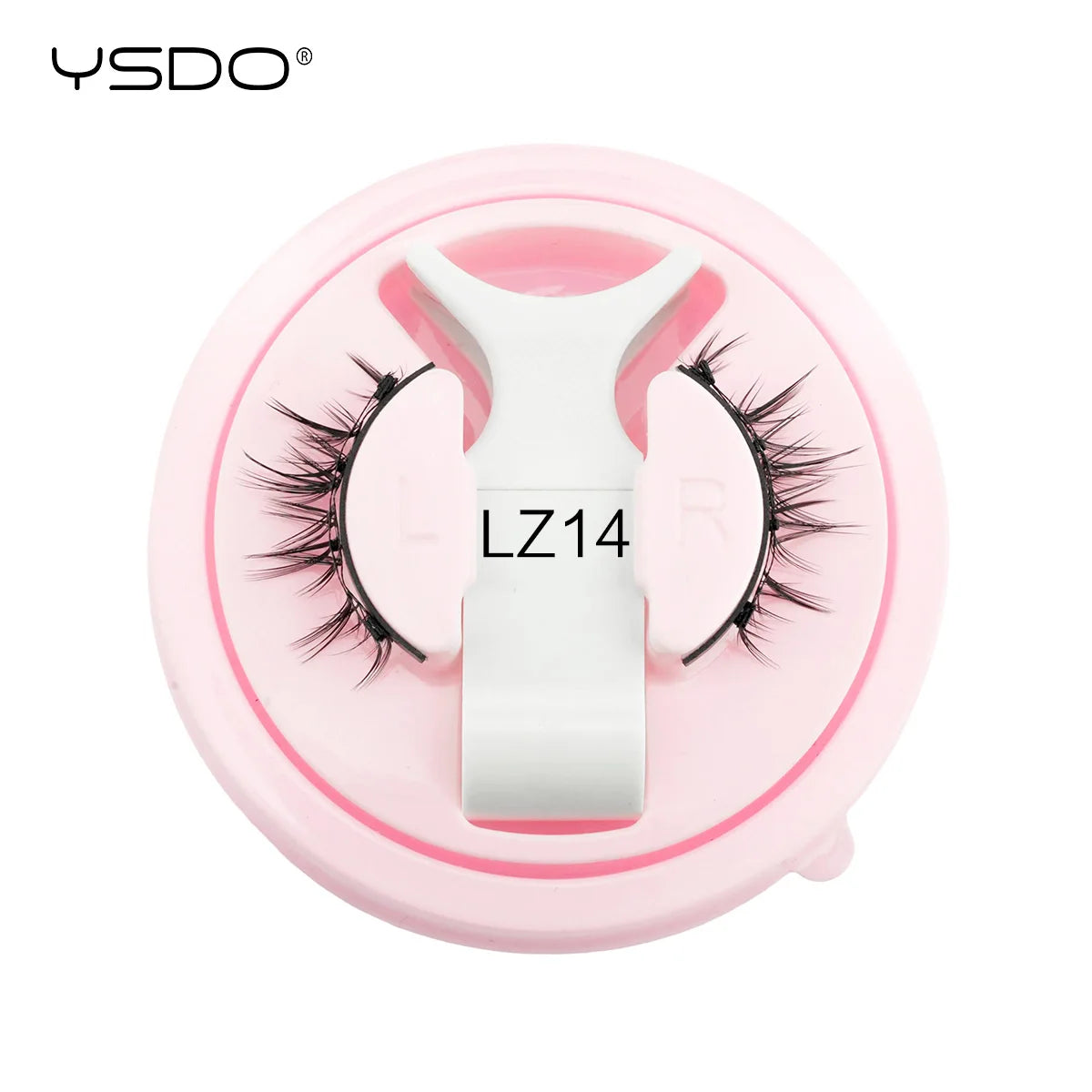 YSDO Winged Magnetic 3D Mink Eyelashes – Reusable Long-Lasting False Lashes, No Glue Needed with Tweezers for Makeup