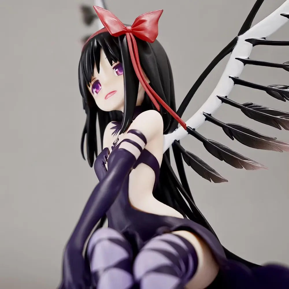 Puella Magi Madoka Magica Akemi Homura Figure – PVC Anime Girl Action Toy & GK Collectible Statue Gift