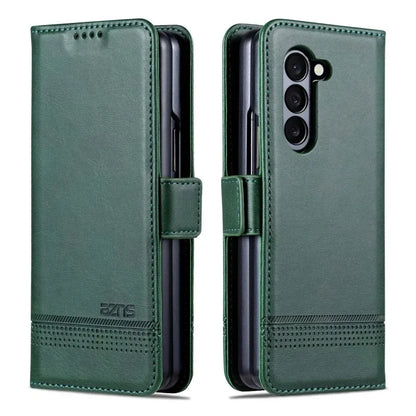 Phone Case for Samsung Galaxy Z Fold 6/5/4/3 — Fold6/5/4/3 5G Leather Wallet Card Holder Kickstand Shockproof Cover
