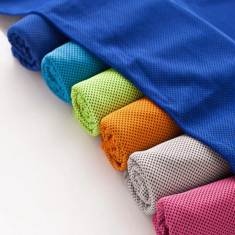 Instant Cooling Sports Towel – Quick-Dry Sweat-Absorbent Gym, Yoga & Workout Fitness Towel
