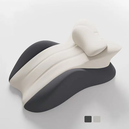 Prone Sleeping Pillow – Memory Foam Varicose Cushion, Ergonomic Waist & Cervical Traction Support for Body Relaxation